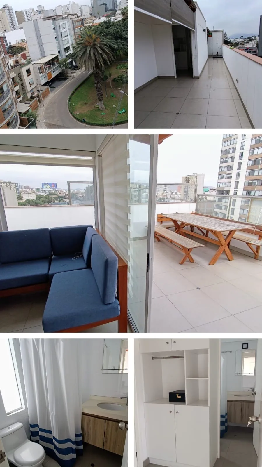 EN VENTA HERMOSO Y FUNCIONAL DUPLEX  UBICADO EN EL SEXTO PISO EN CALLE GONZALES PRADA - BARRANCO - 5