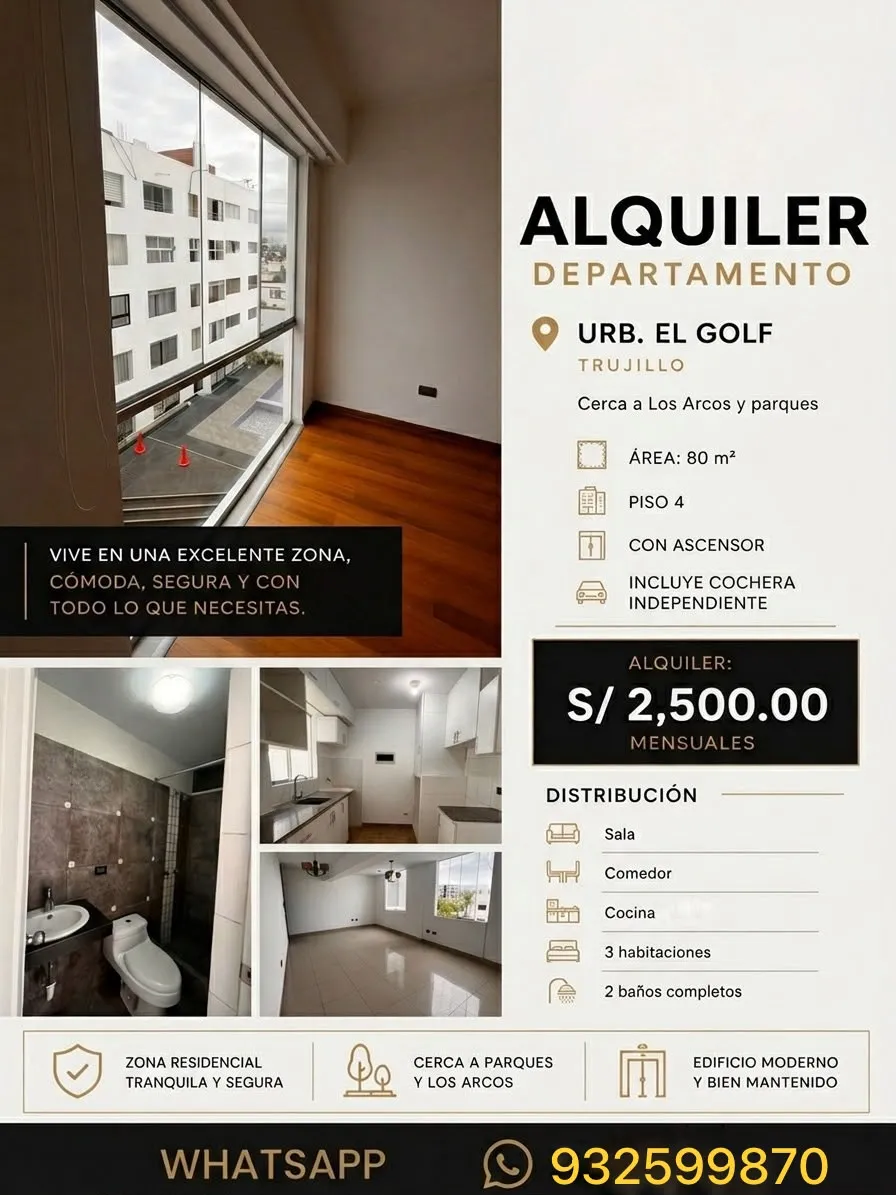 Departamento Urb El Golf - 1