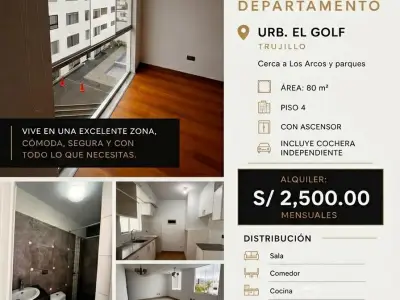Departamento Urb El Golf