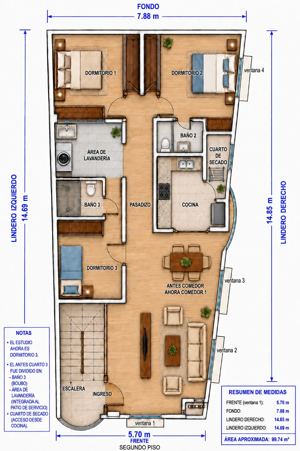 DEPARTAMENTO EN VENTA EN JLBYR A 2 CUADRAS DE USMP — foto 7