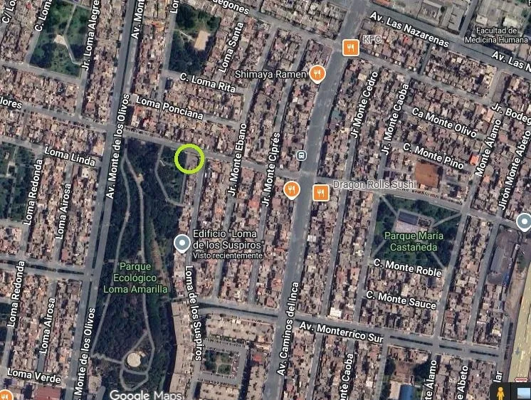 TERRENO EN VENTA – SANTIAGO DE SURCO EXCELENTE UBICACIÓN | ESQUINA | FRENTE A PARQUE | 3 FRENTES - 1