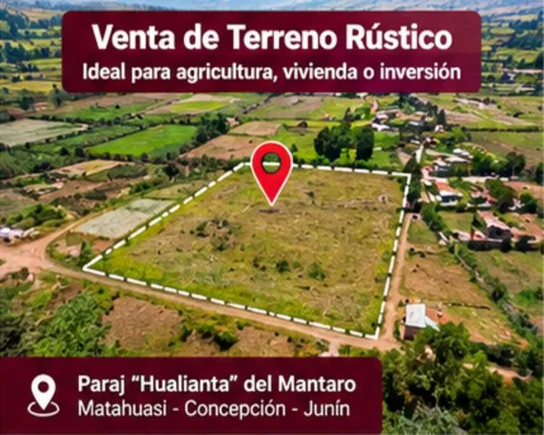 Predio Rustico denominado “Hualianta”, Matahuasi, Concepción - 2