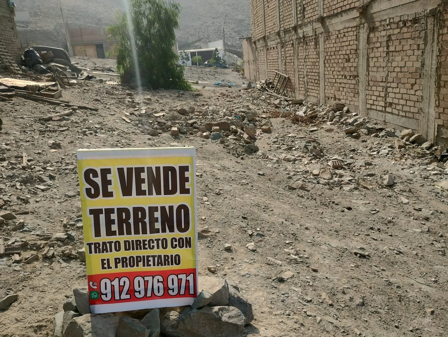 vendo terreno en la Urb terrazas de caraponguillo - 1