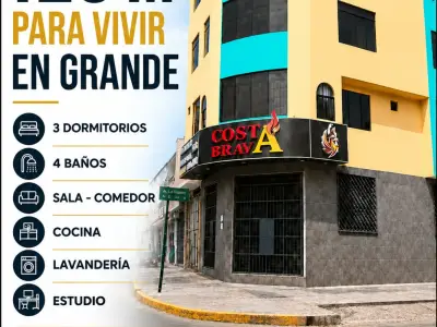 ¡DEPARTAMENTO DE ESTRENO EN VENTA – LOS OLIVOS!