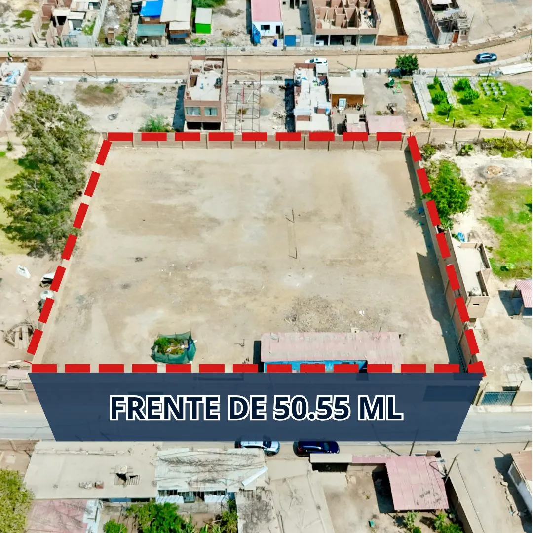 Terreno cercado de 2,589 m² en venta en Puente Piedra - 3