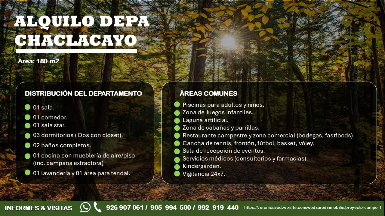 Alquiler De Depa Chaclacayo-los Girasoles De Huampani - 20