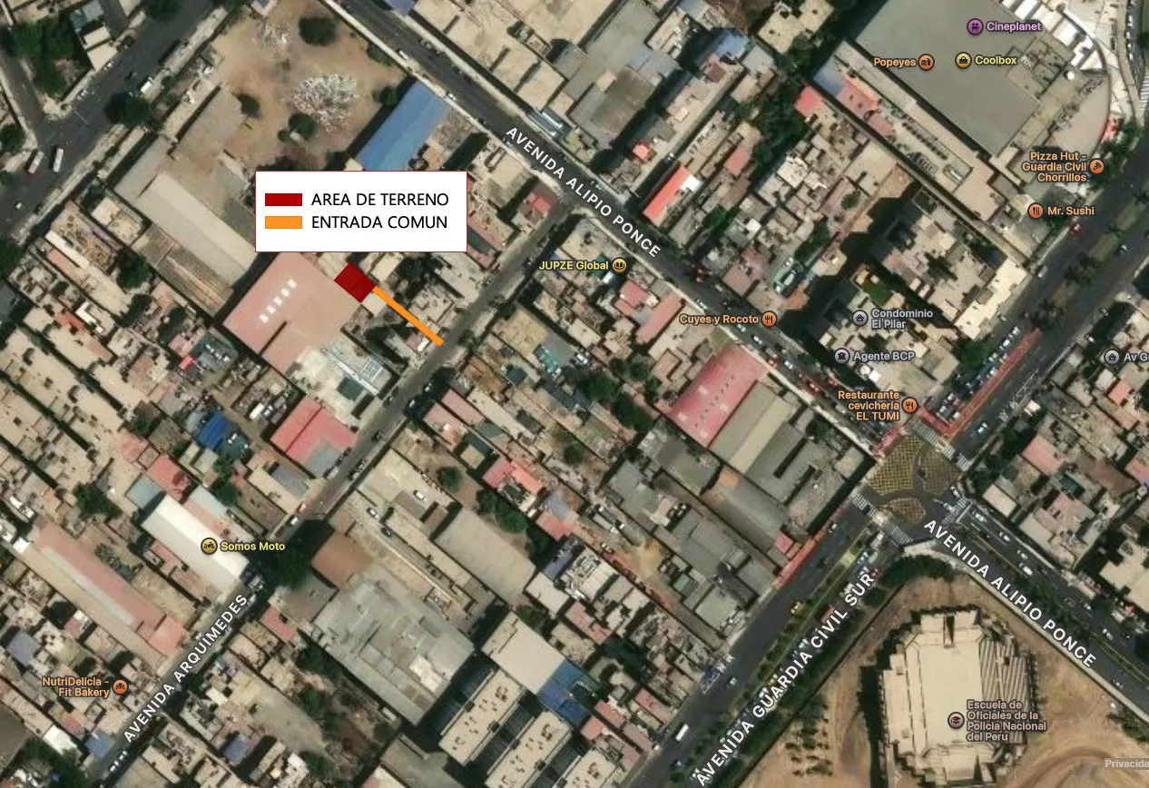 Venta de Terreno de 118.97 m² en La Campiña, Chorrillos - 1
