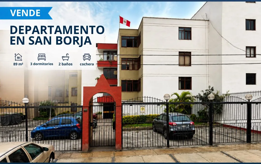 OPORTUNIDAD EN SAN BORJA: DEPARTAMENTO DE 89 M² CON COCHERA — foto 9