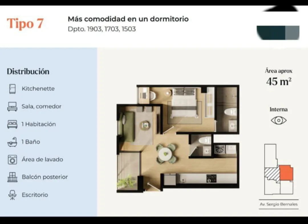 Proyecto Inmobiliario Av. Sergio Bernales Surquillo — foto 4