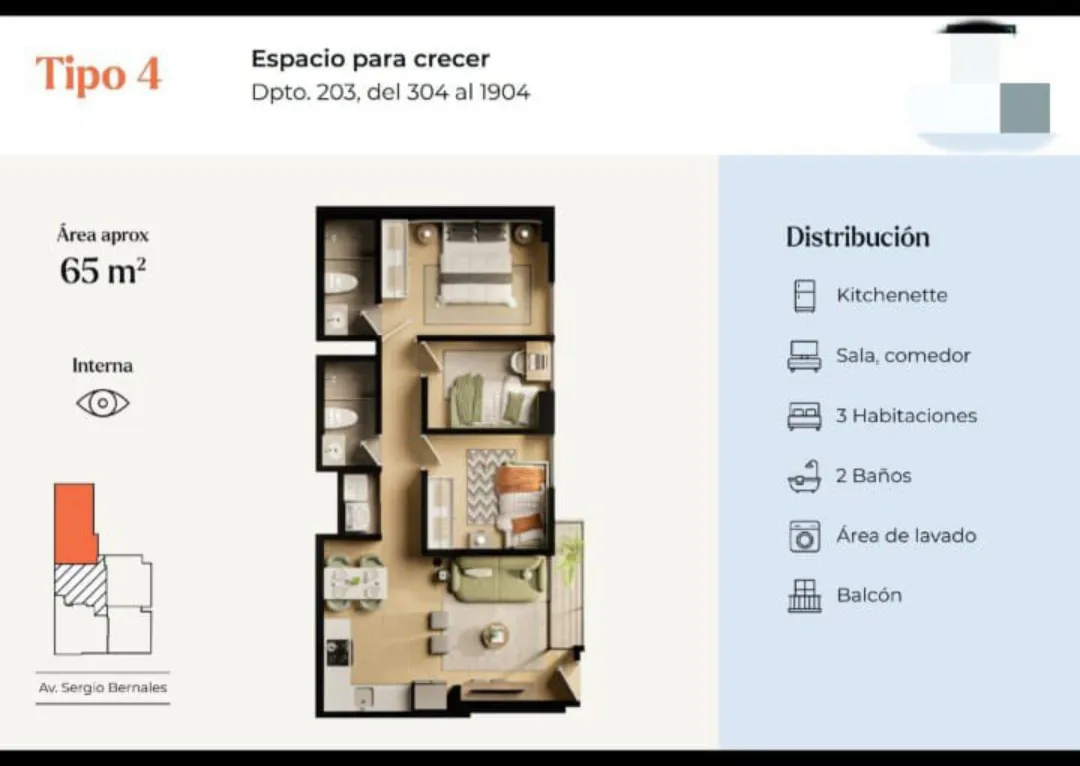 Proyecto Inmobiliario Av. Sergio Bernales Surquillo — foto 3