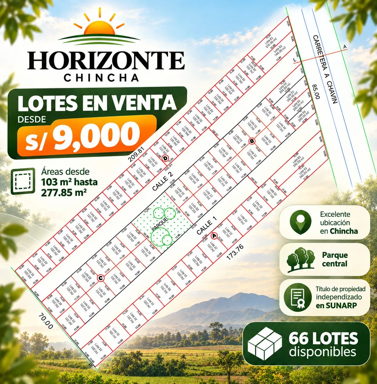 LOTES EN VENTA DESDE S/9,000 – CHINCHA - 3