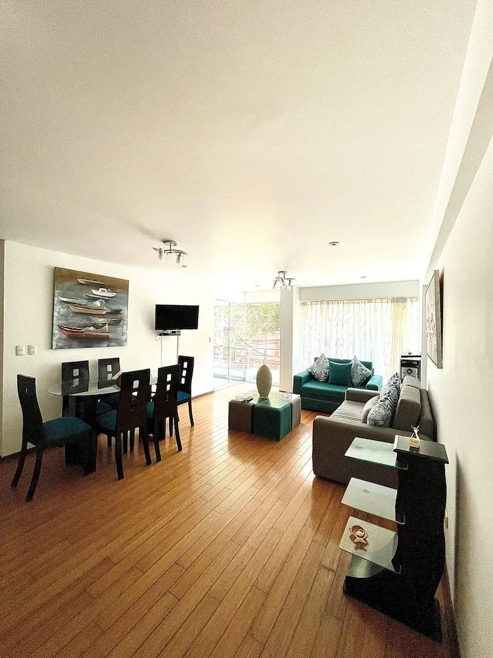 SE ALQUILA DEPARTAMENTO FLAT AMOBLADO CON ESTACIONAMIENTO EN MIRAFLORES — foto 8