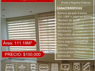 VENTA DEPARTAMENTO 111.19M2 URB LOS PINOS TRUJILLO