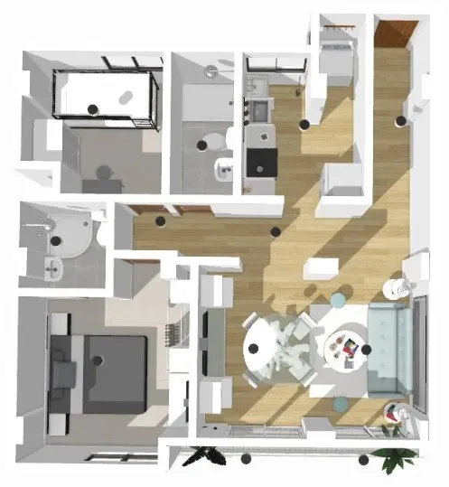 ALQUILER DEPARTAMENTO HUACHIPA - 1