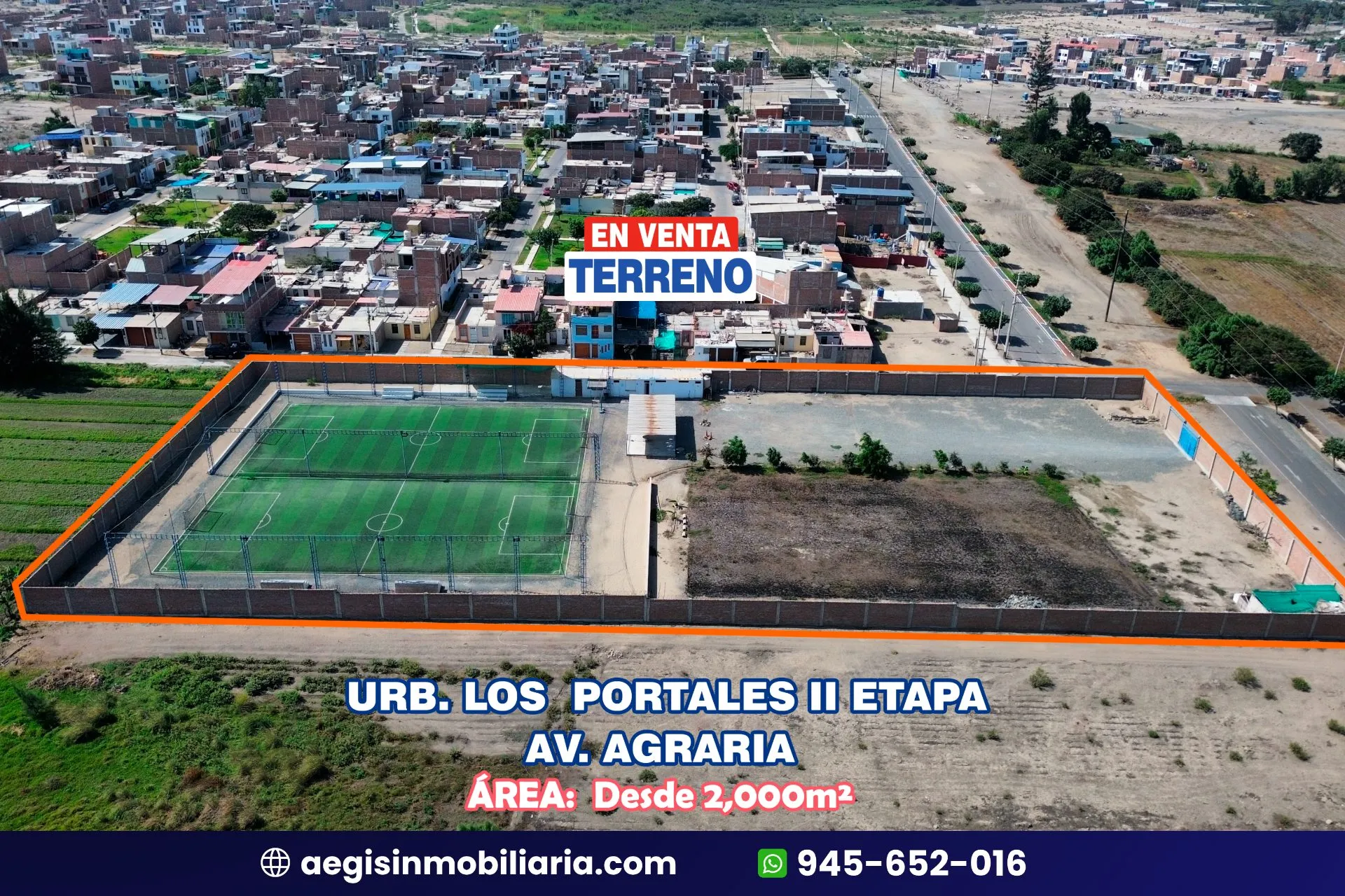 Terreno Av. Agraria Los Portales - 1